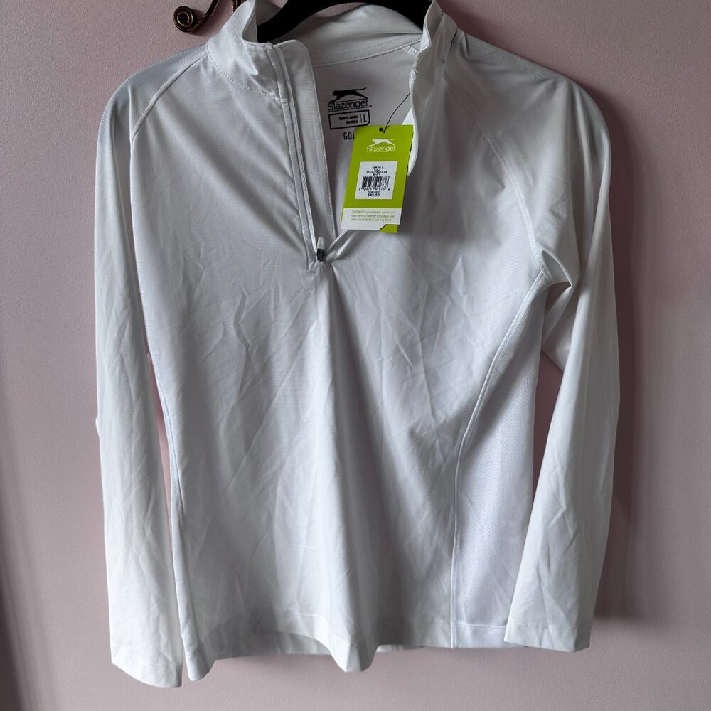 Slazenger Quarter Zip Girls Size Large